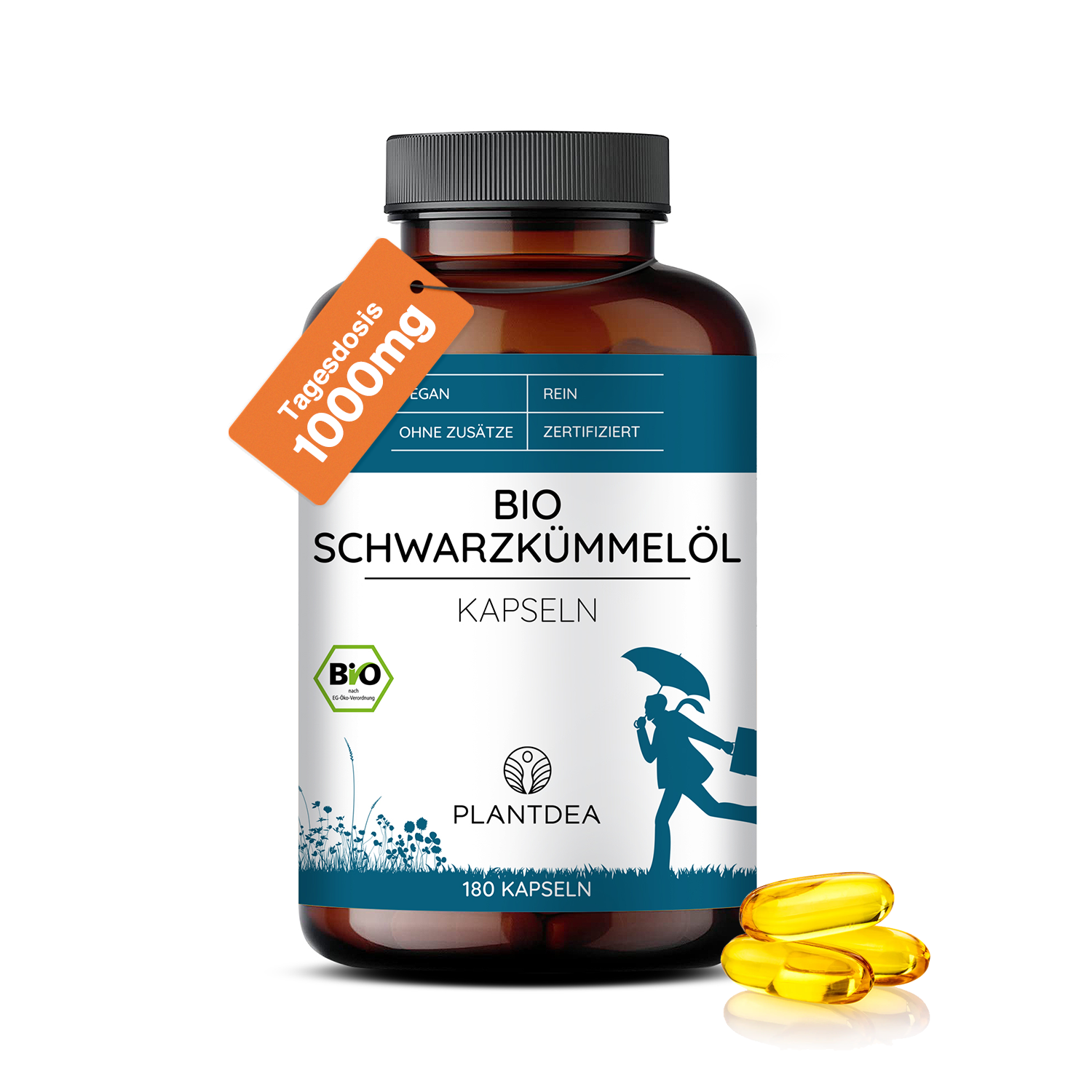 Bio Schwarzkümmelöl Kapseln