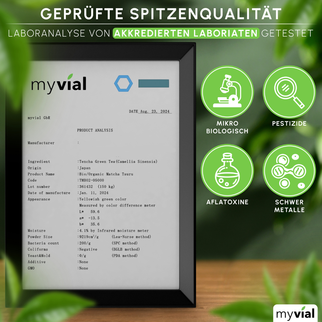 Bio Premium Matcha Pulver aus Japan – Zeremonienqualität