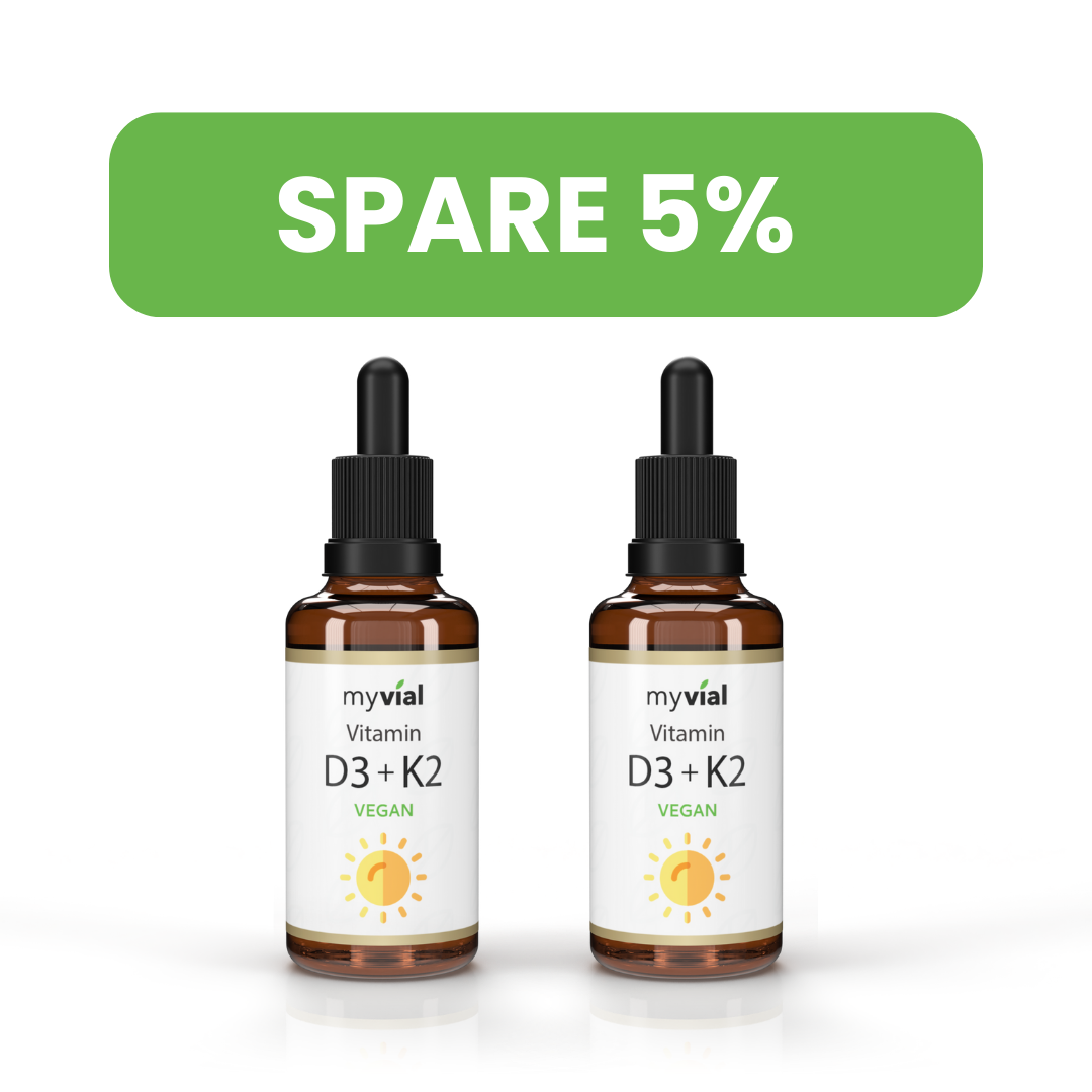 Vitamin D3 + K2 Tropfen – Vegan & Hochdosiert