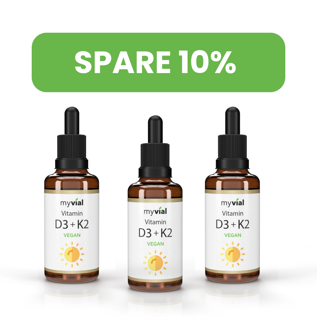 Vitamin D3 + K2 Tropfen – Vegan & Hochdosiert