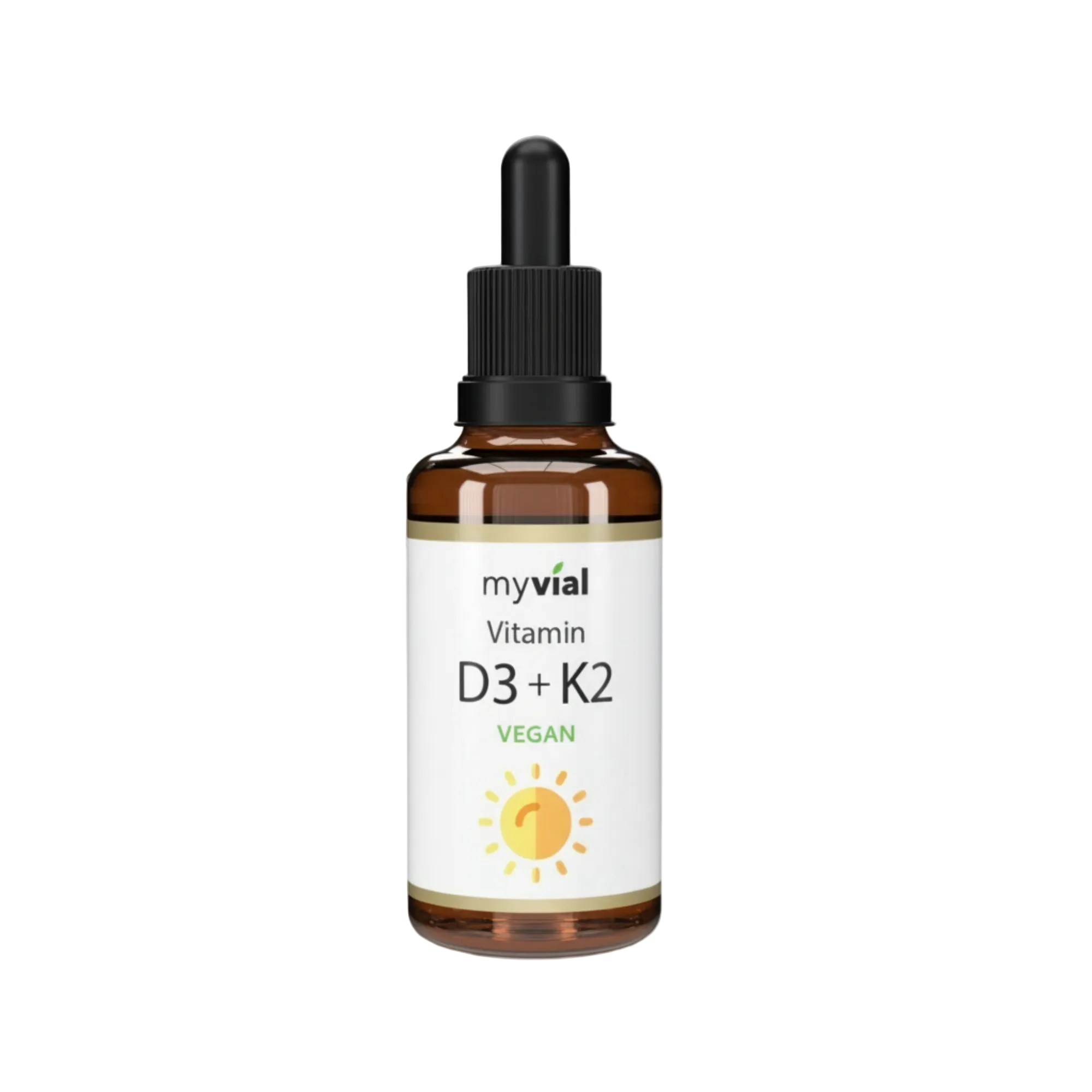 Vitamin D3 + K2 Tropfen myvial