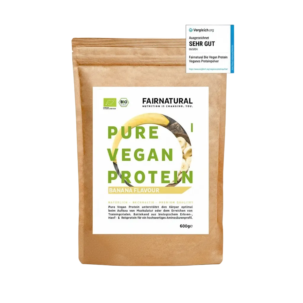 Bio Veganes Proteinpulver Banane