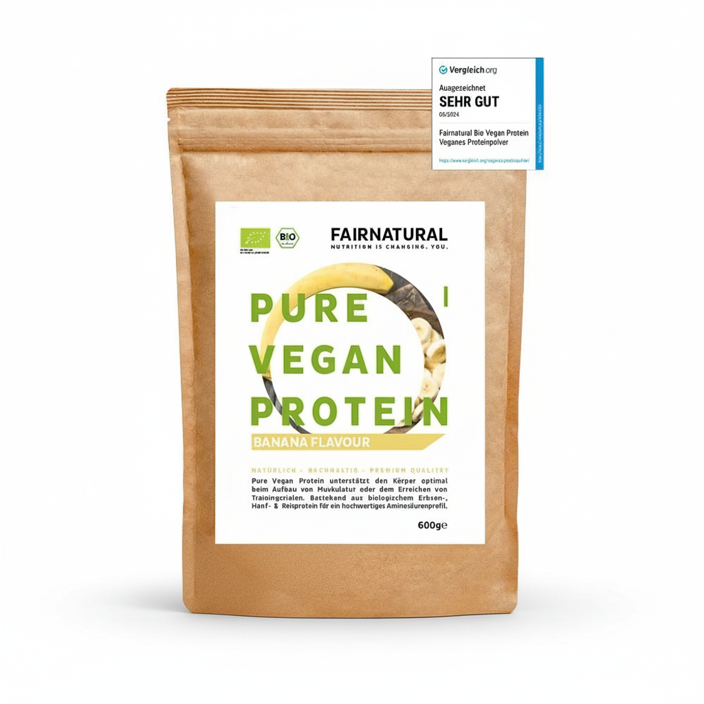 Bio Veganes Proteinpulver Banane