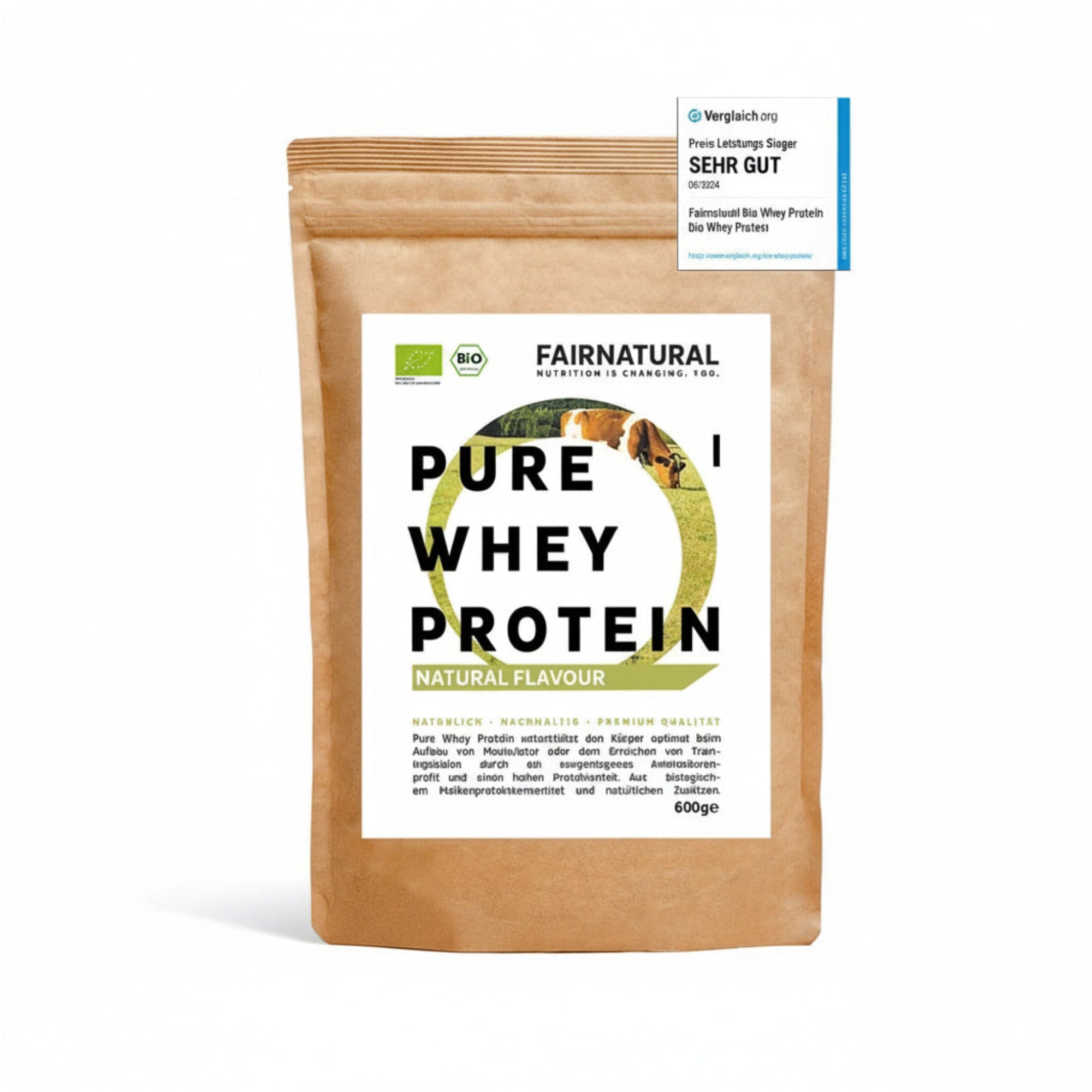 Bio Whey Protein Pulver Neutral