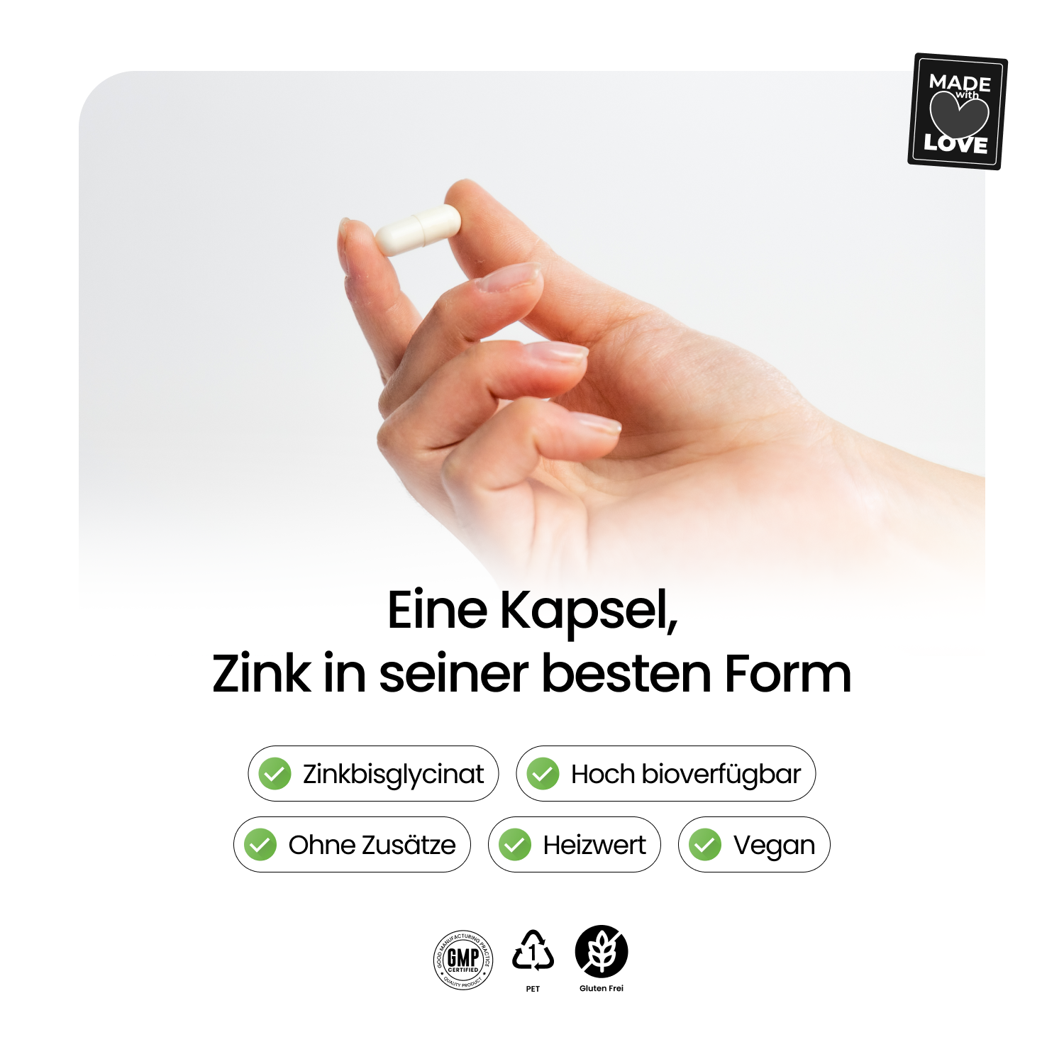 Zinc Bisglycinate Capsules