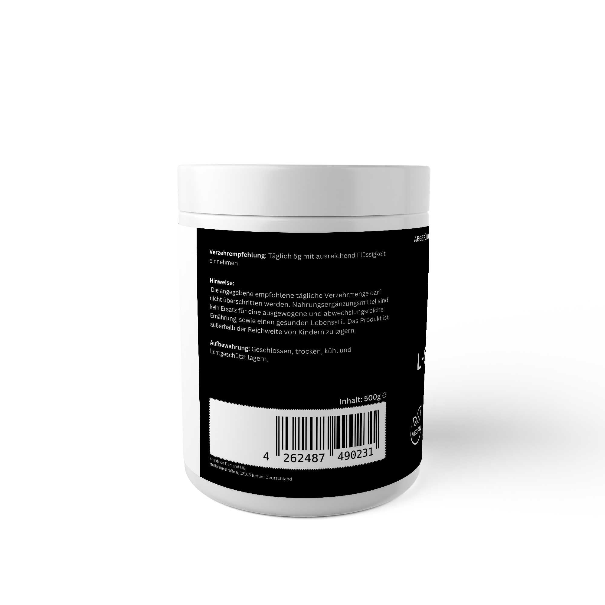 L-Glutamin Pulver - 500g
