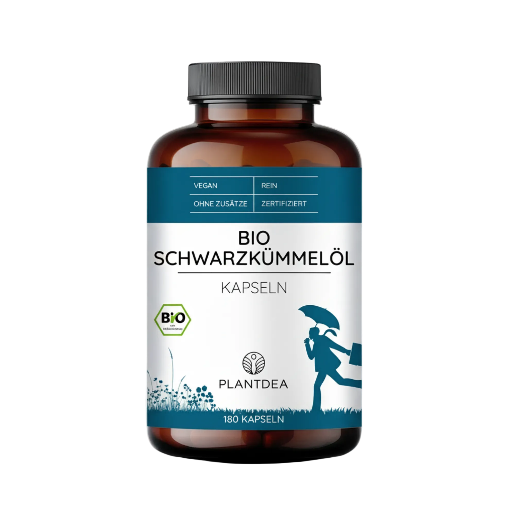 Bio Schwarzkümmelöl Kapseln PlantDEA