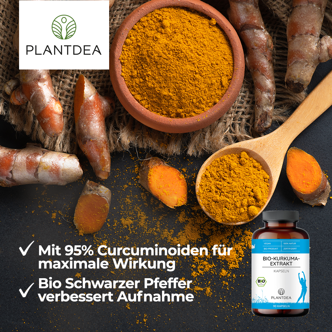 Bio Kurkuma Extrakt Kapseln