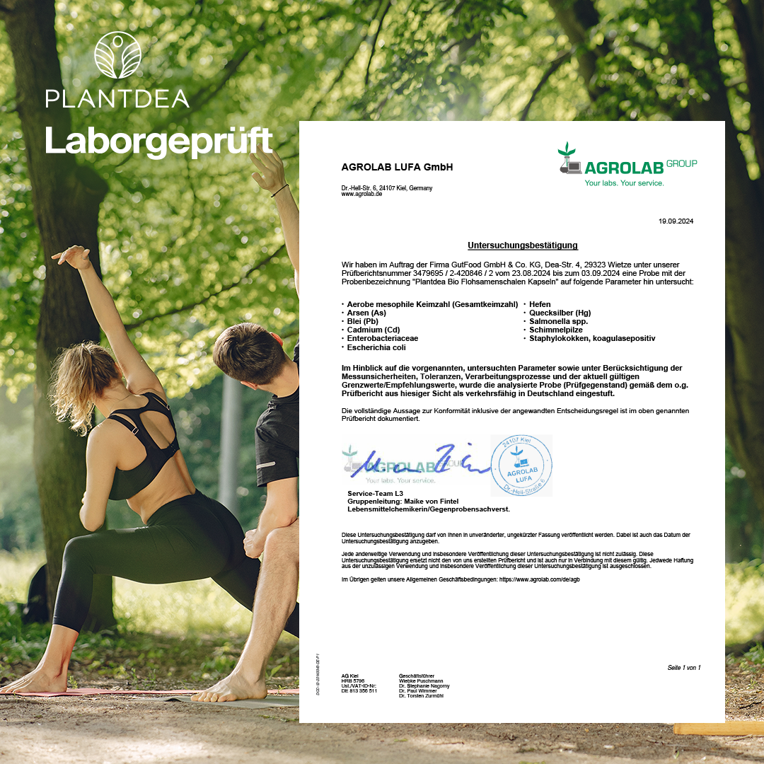 Bio Flohsamenschalen Kapseln