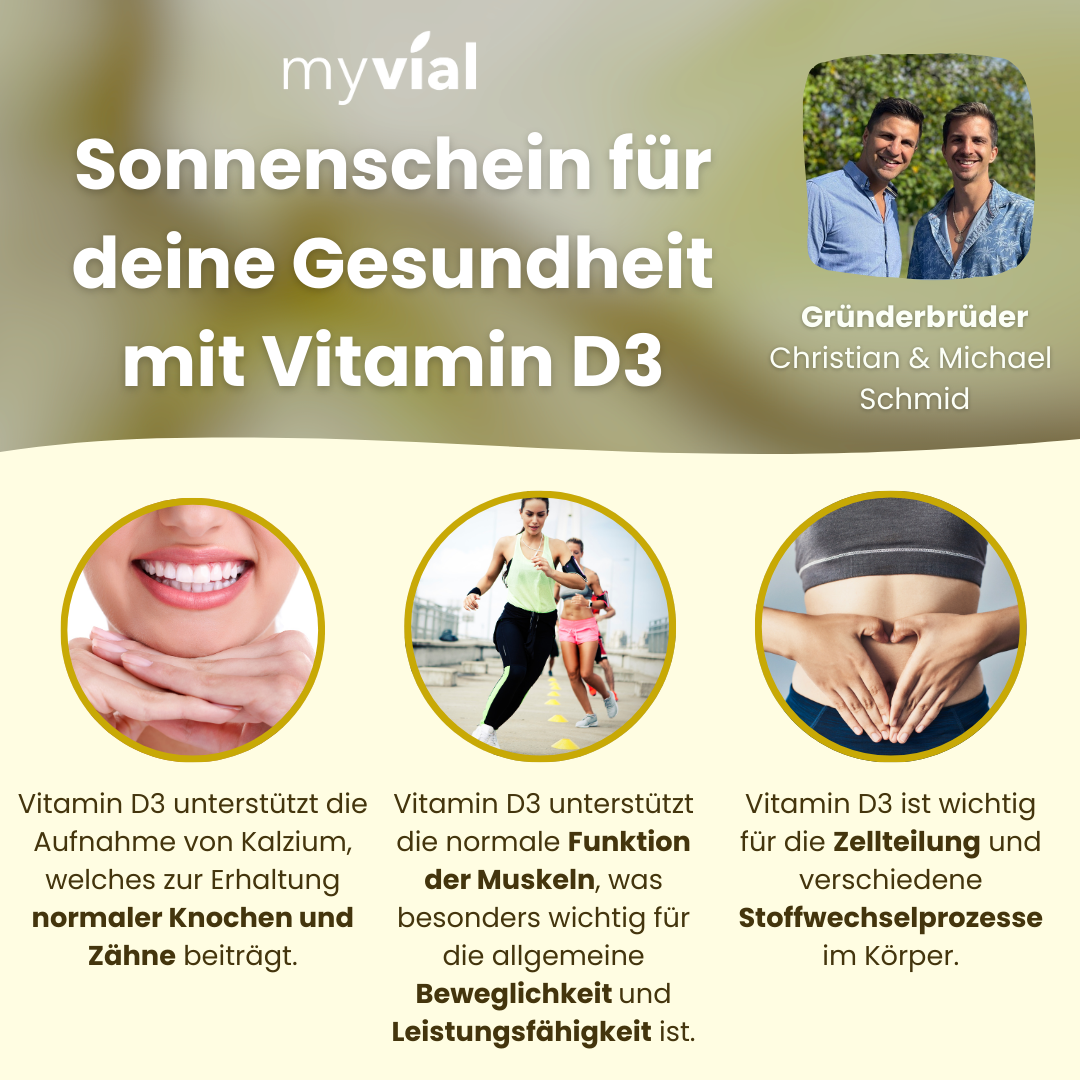 Vitamin D3 + K2 Tropfen – Vegan & Hochdosiert