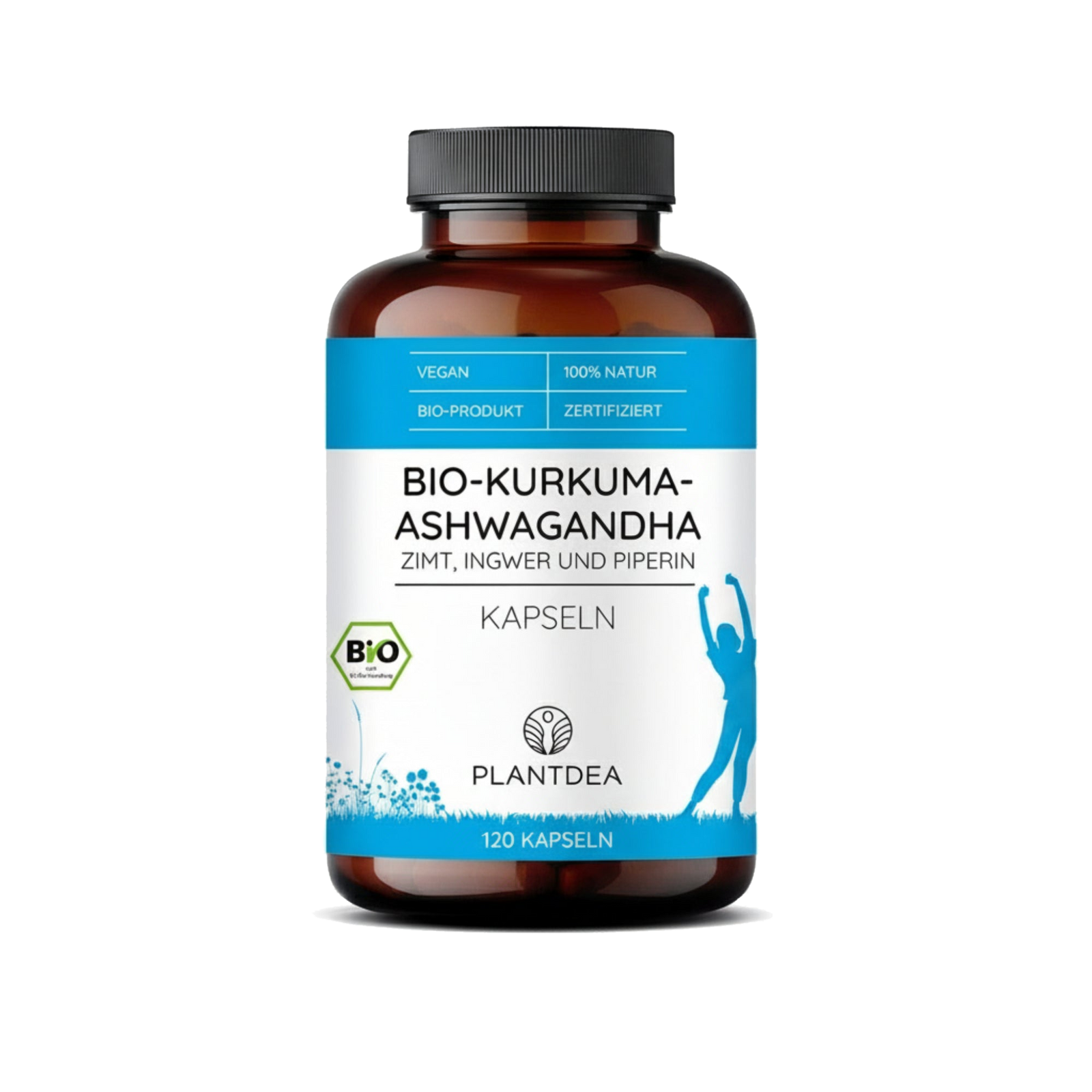 Bio Kurkuma & Ashwagandha Kapseln – PlantDEA