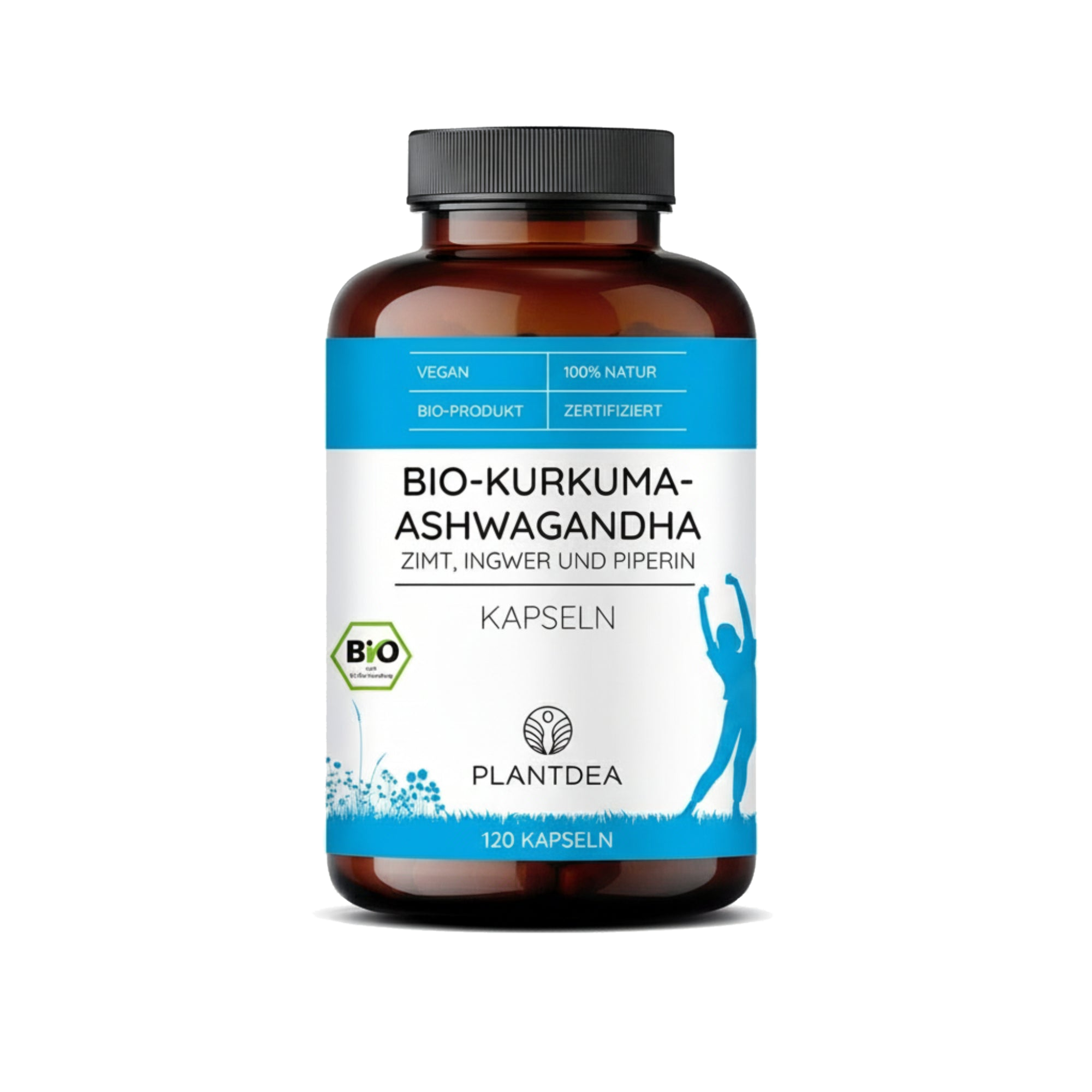 Bio Kurkuma & Ashwagandha Kapseln – PlantDEA