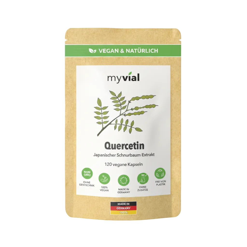 Quercetin Kapseln 2er Pack myvial